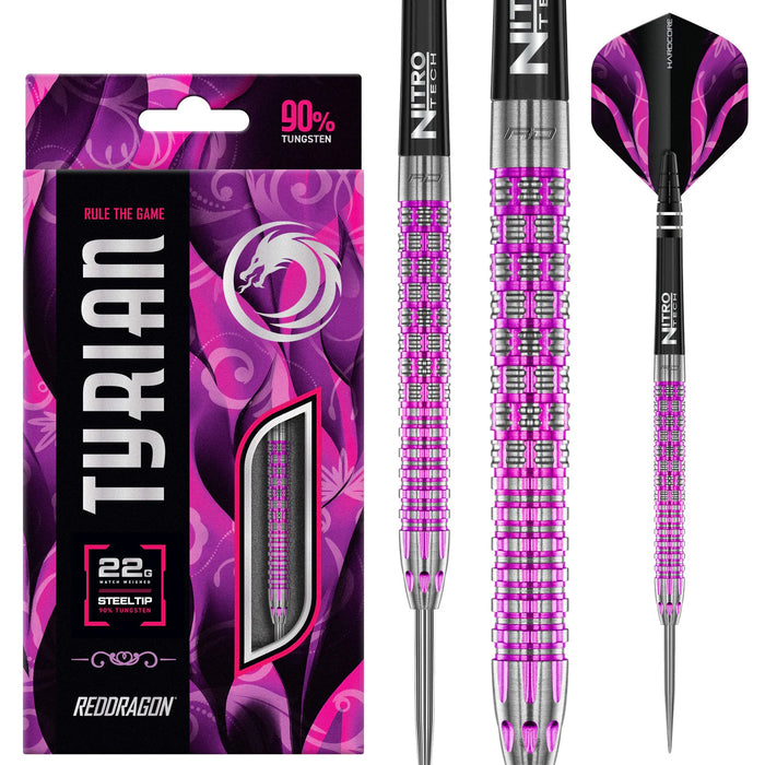 Red Dragon Tyrian Purple darts