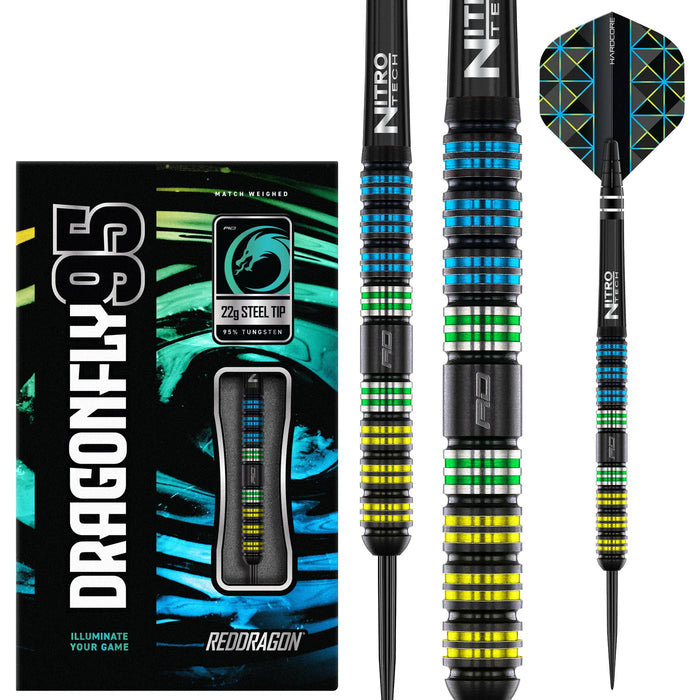 Red Dragon Dragonfly 95 Black darts