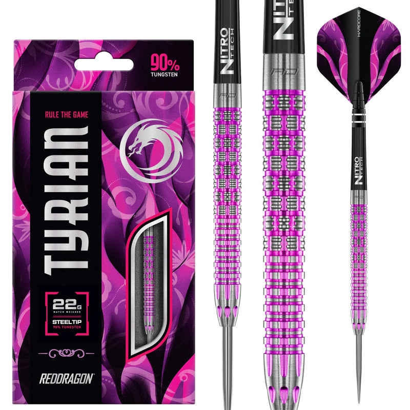 Red Dragon Tyrian Purple darts