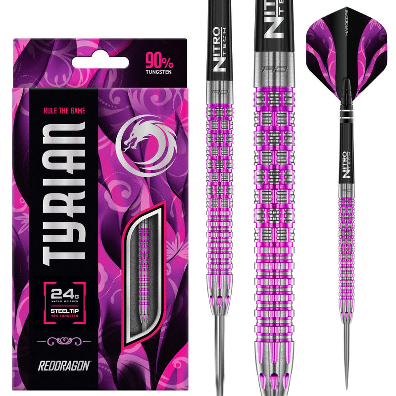 Red Dragon Tyrian Purple darts