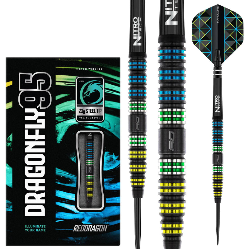 Red Dragon Dragonfly 95 Black darts