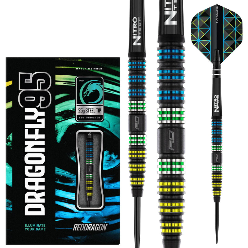 Red Dragon Dragonfly 95 Black darts