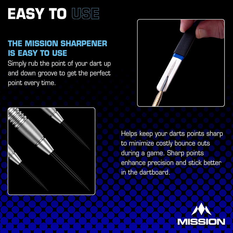 Mission Diamond Point Dart Sharpener