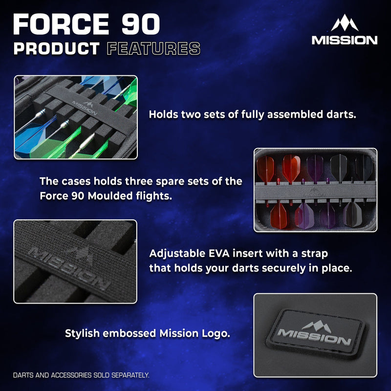 Mission Force 90 Darts Case